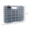 Fleming Supply Portable Storage Case with 55 compartments, 2.52 in H x 12.2 in W 540973TSF